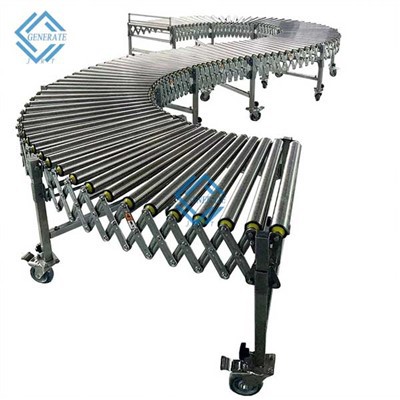 Gravity rullende transportbånd